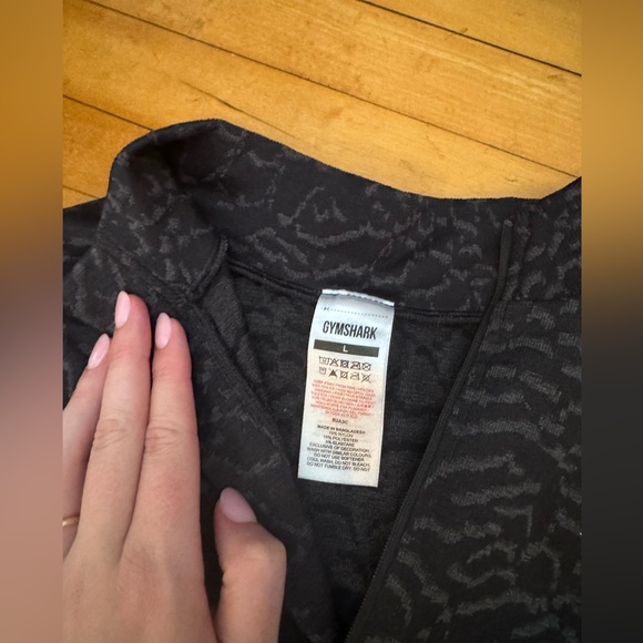 Gym shark set large pattern black - Picture 3 of 4